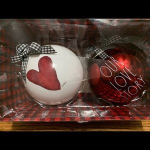 Rae Dunn Christmas ornaments